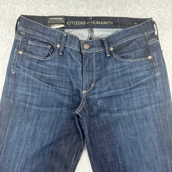 Citizens of Humanity Kelly Jeans Women 30 (32x35) Bootcut NEW Pacific Ocean Blue - Picture 12 of 16